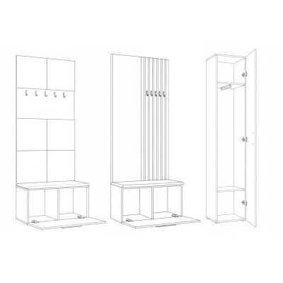 Garderoba MODULO 201