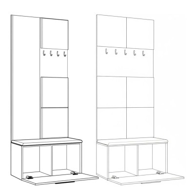 Garderoba MODULO 161