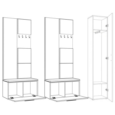 Garderoba MODULO 201