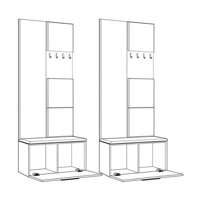 Garderoba MODULO 161