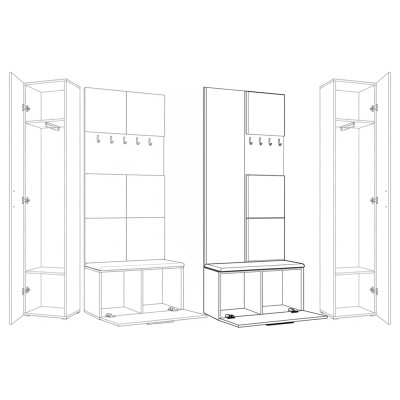 Garderoba MODULO 241