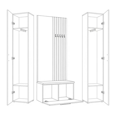 Garderoba MODULO 160