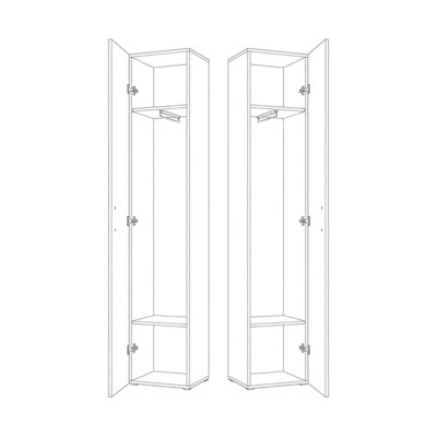 Garderoba MODULO 80 cm