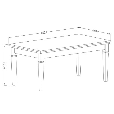 Ława EVANDRO 110 cm