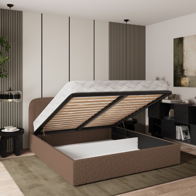 Łóżko tapicerowane BENIRA 140X200