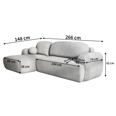 Narożnik MODENZA N L-S NOW OR NEVER 61 do Salonu