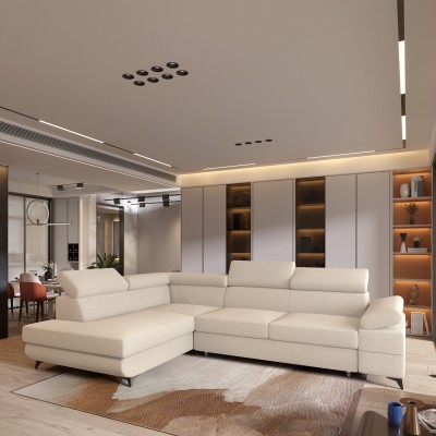 Narożnik FAVIEN L-S QUELLE 02 do Salonu