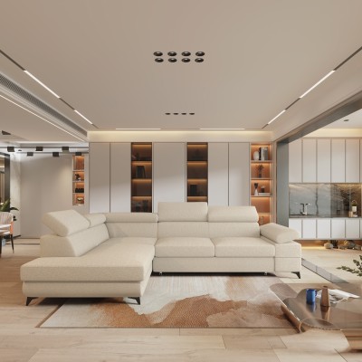 Narożnik FAVIEN L-S QUELLE 02 do Salonu