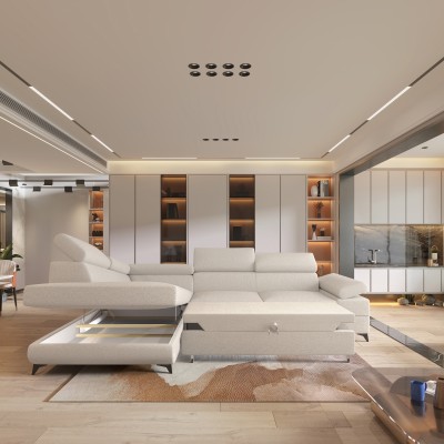 Narożnik FAVIEN L-S QUELLE 02 do Salonu