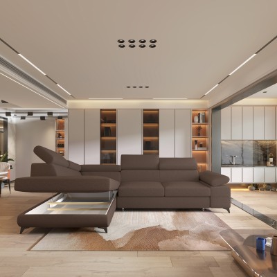 Narożnik FAVIEN L-S QUELLE 25 do Salonu