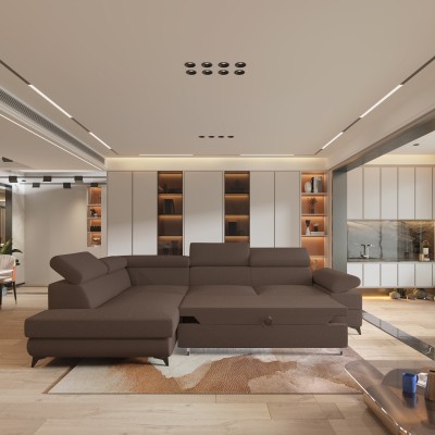 Narożnik FAVIEN L-S QUELLE 25 do Salonu