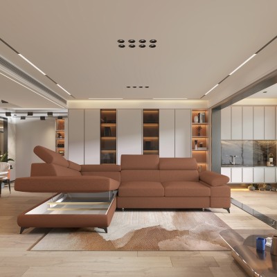 Narożnik FAVIEN L-S QUELLE 54 do Salonu