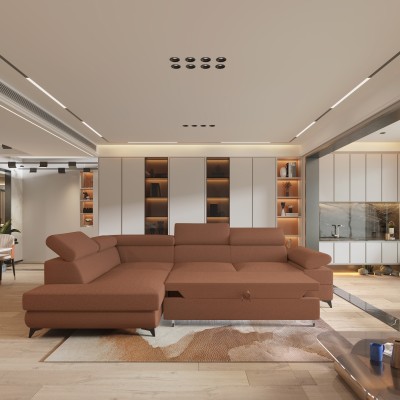 Narożnik FAVIEN L-S QUELLE 54 do Salonu