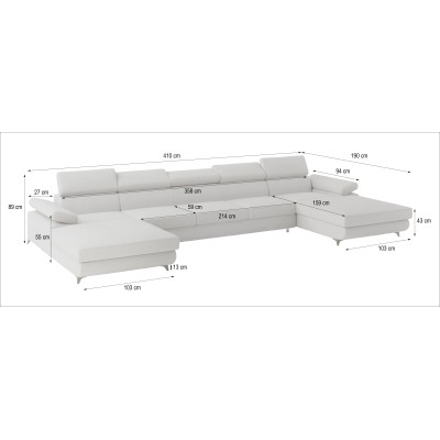 Narożnik VIVENTE QUELLE 37 do Salonu