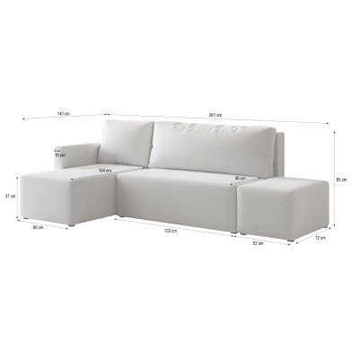 Narożnik VELOTTI R-S QUELLE 37 do Salonu