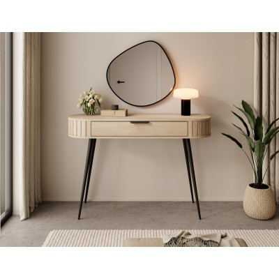 Masseno Toaletka do Sypialni CARA z Szufladami Nowoczesna Biurko do Makijażu Dąb