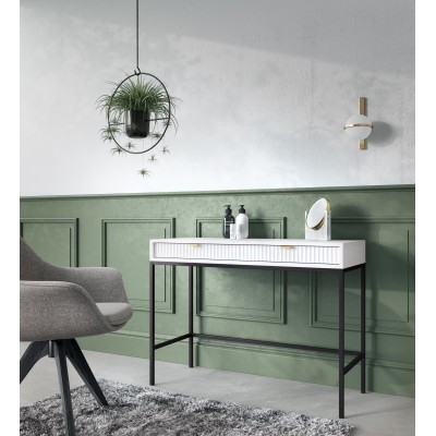 Toaletka STELLARE z Szufladami Nowoczesna Biurko do Makijażu