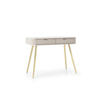 Toaletka ZENZERO z Szufladami Nowoczesna Biurko do Makijażu