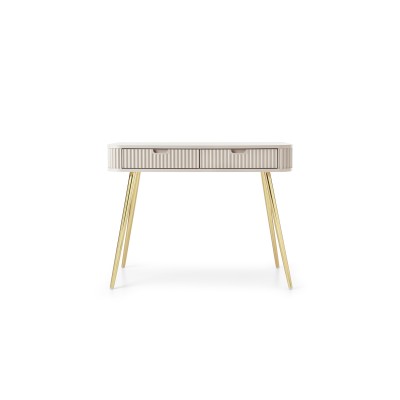 Toaletka ZENZERO z Szufladami Nowoczesna Biurko do Makijażu