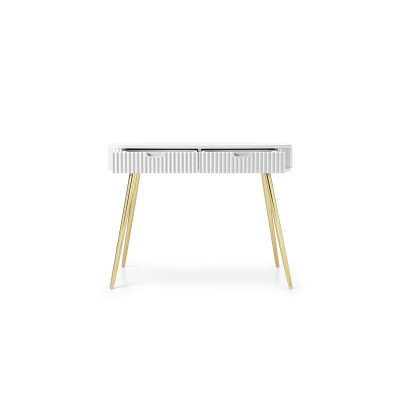 Toaletka ZENZERO z Szufladami Nowoczesna Biurko do Makijażu