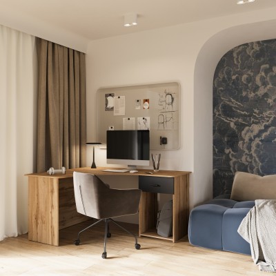 Biurko CANTONE 155 cm do Pokoju Biura