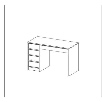 Biurko ESTE 120 cm do Pokoju Biura