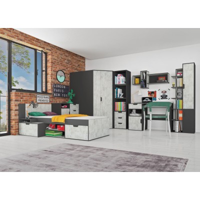 Biurko CORTINA 125 cm do Pokoju Biura