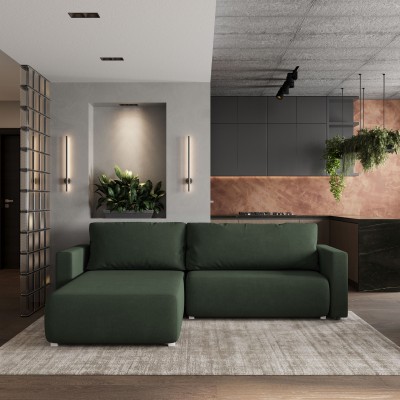 Narożnik TURIN – Tkanina plecionka – kolor: Soro