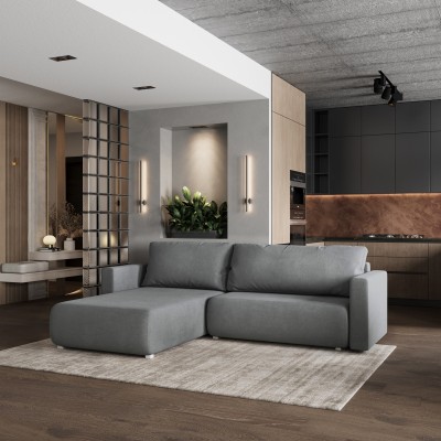 Narożnik TURIN – Tkanina plecionka – kolor: Soro