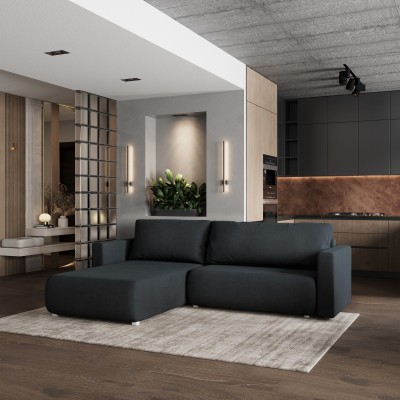 Narożnik TURIN – Tkanina plecionka – kolor: Soro