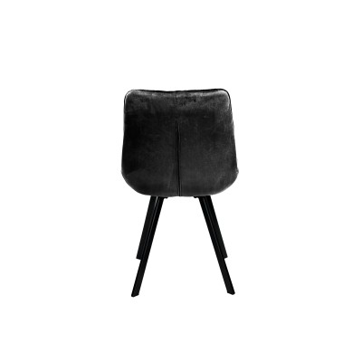 Krzesło tapicerowane CORTO widok od tyłu