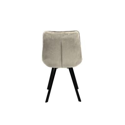 Krzesło tapicerowane CORTO widok od tyłu