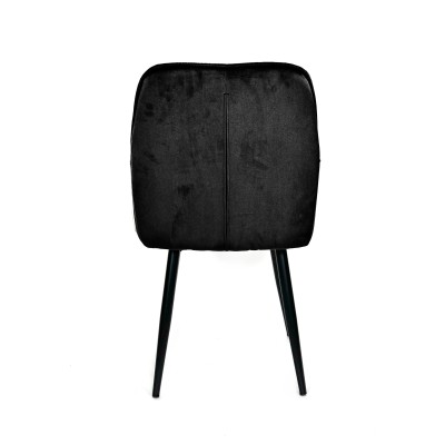 Tył krzesła LENNO w beżowej tkaninie