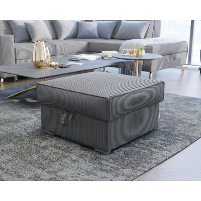 PUFA FERA sztruks POSO 60 szary