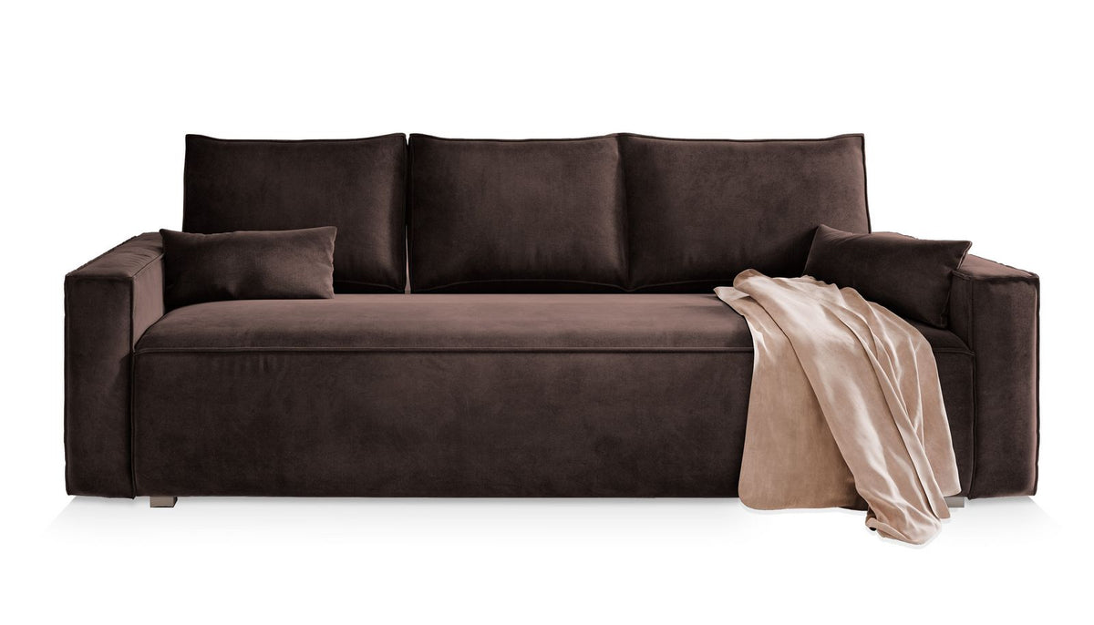 Masseno Sofa ALATRI z funkcją spania i pojemnikiem na pościel