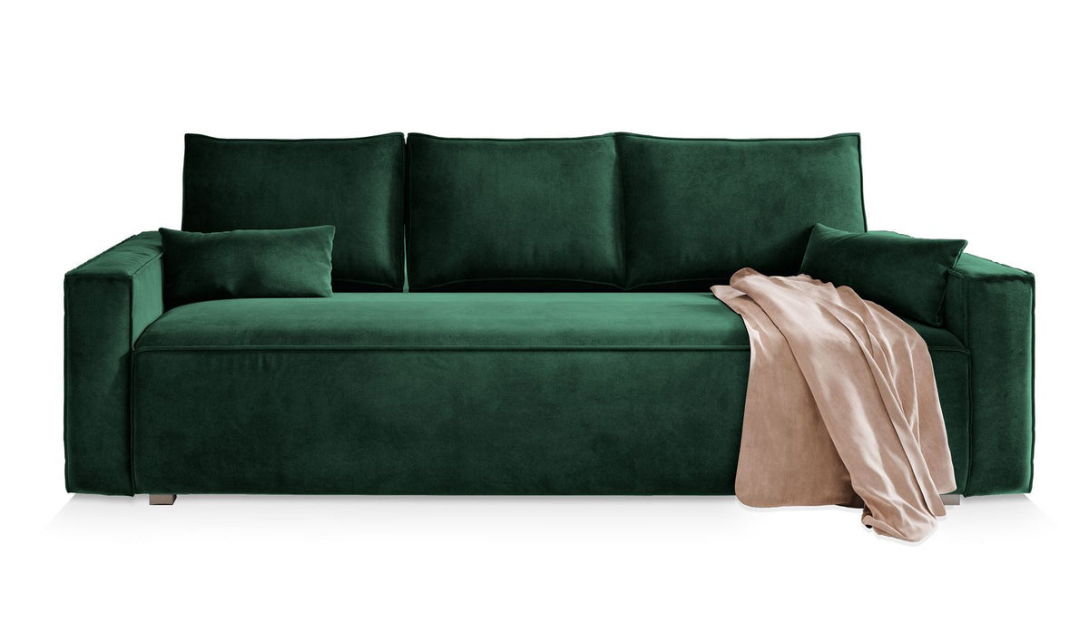Masseno Sofa ALATRI z funkcją spania i pojemnikiem na pościel