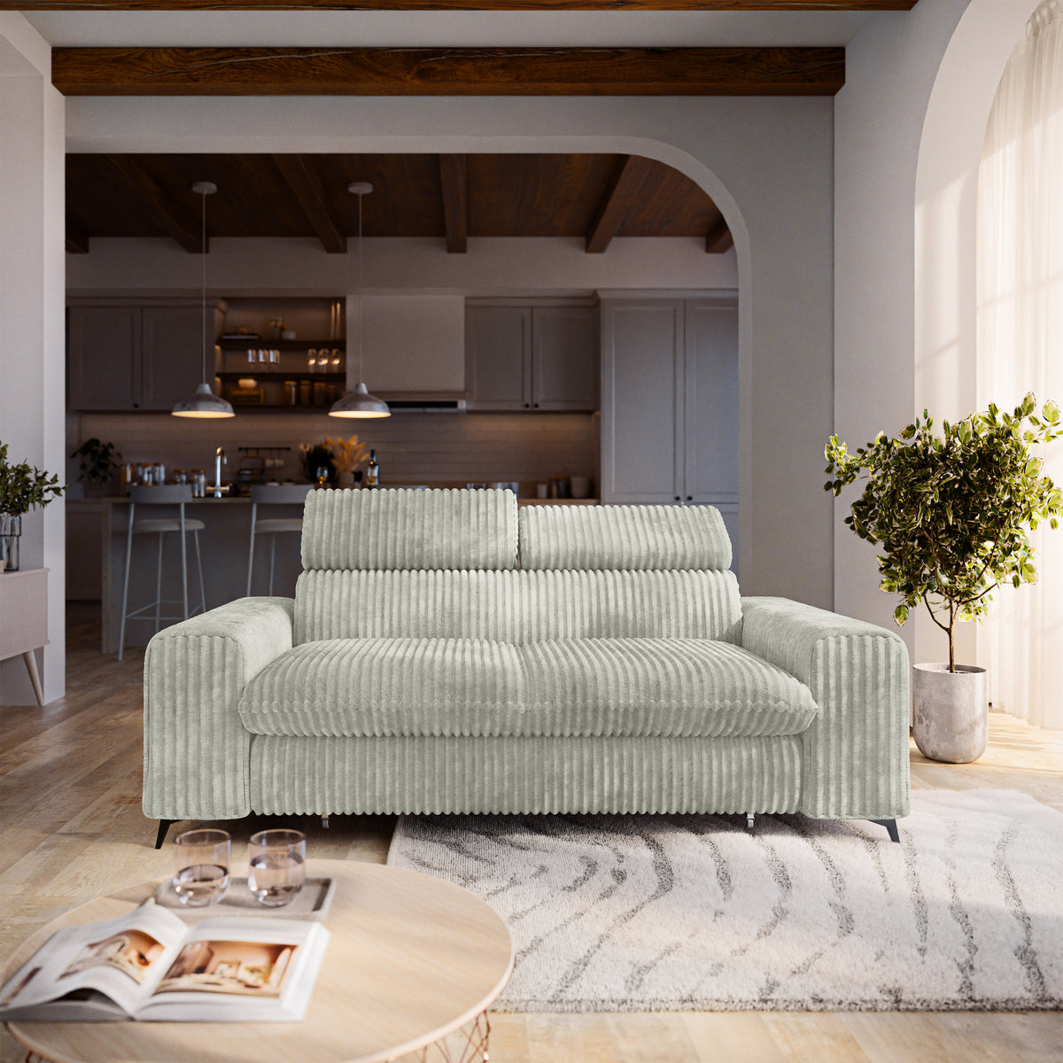 Masseno Sofa BENETE z funkcją spania