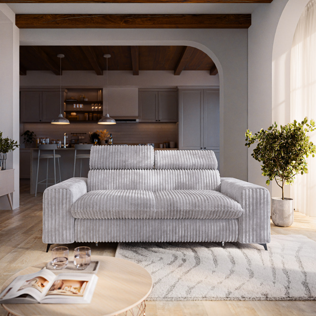 Masseno Sofa BENETE z funkcją spania
