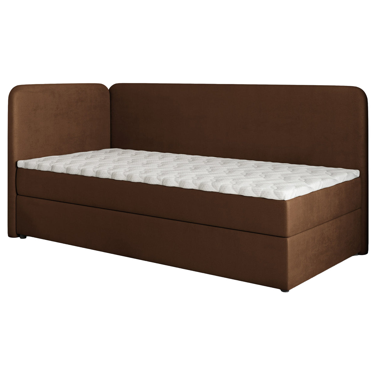 WHITE-HD GINA 90 L-S 90X200 CM KRONOS 06