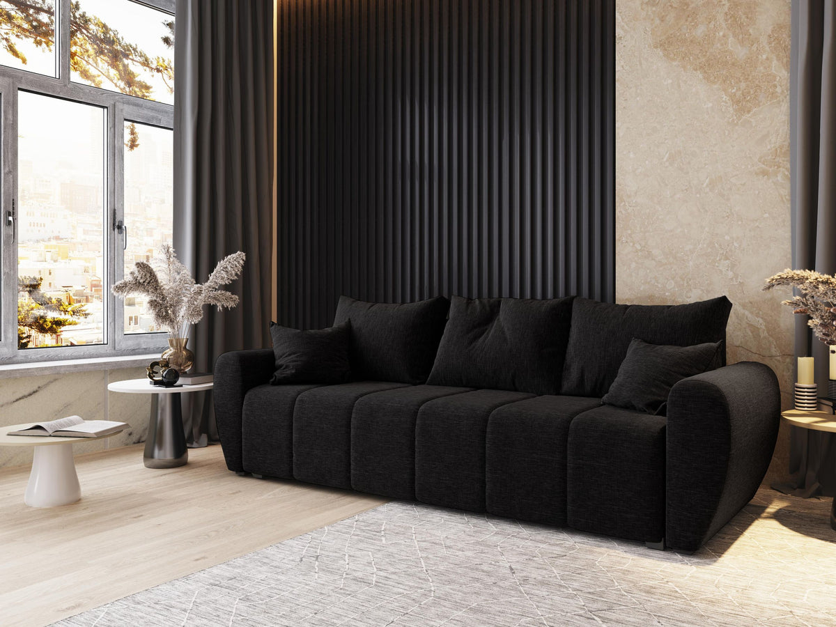 Sofa MADISON – Tkanina plecionka – kolor: Sawana