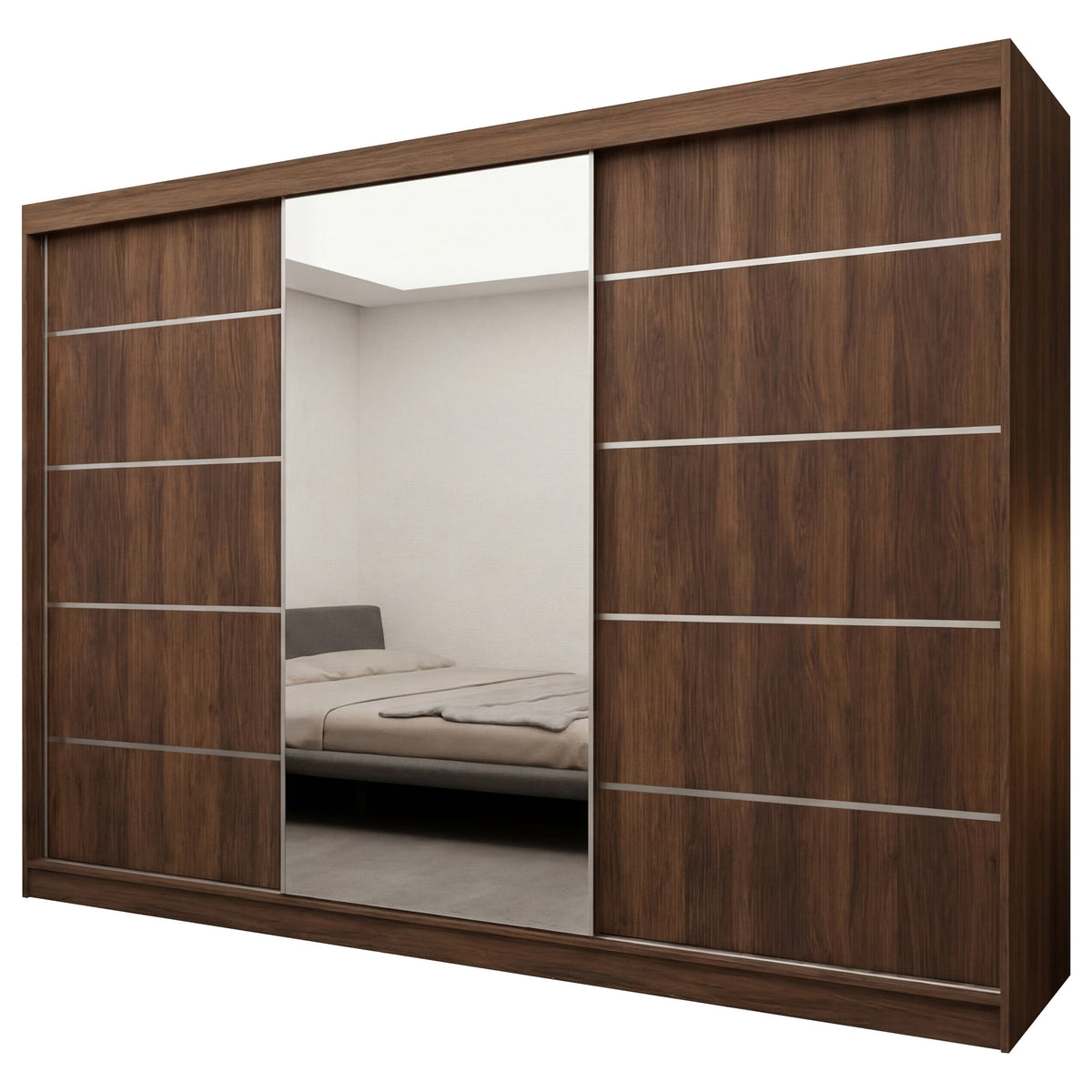 WHITE-HD MAKIRA 240 ORZECH WARMIA+SZUFLADY