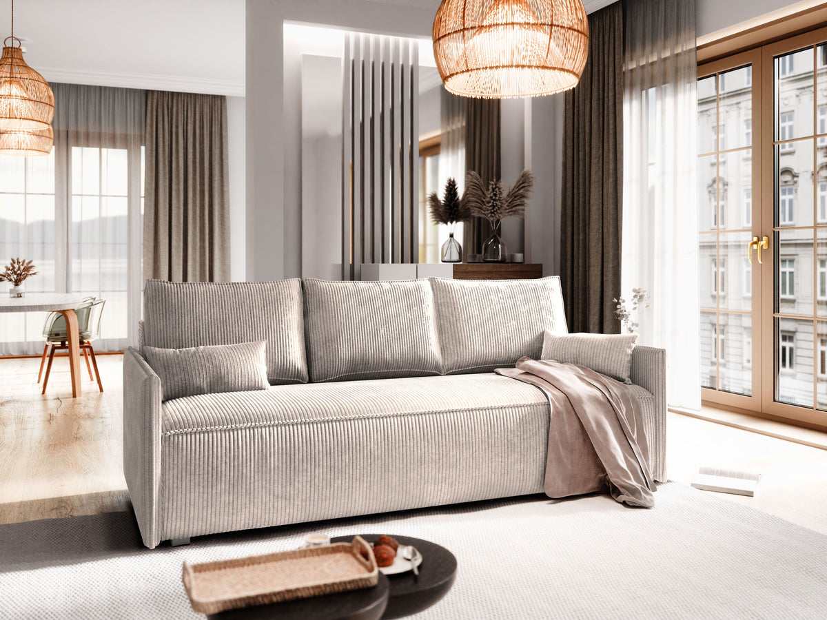Sofa MESTOR – Tkanina sztruksowa – kolor: Poso