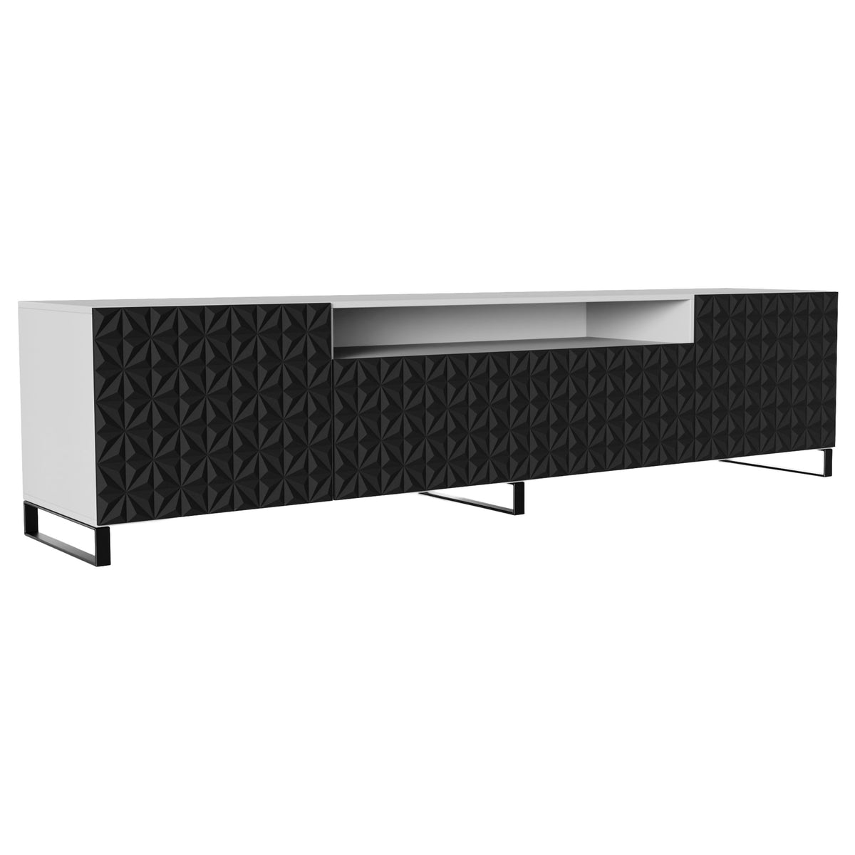 WHITE-HD RTV 200 CALI STOJACA BIALY+CZARNY
