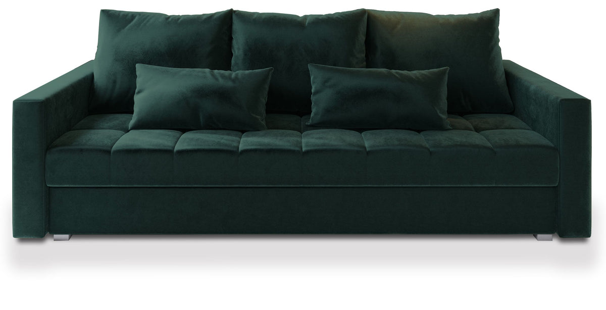 Masseno Sofa SIRO z funkcją spania i pojemnikiem na pościel