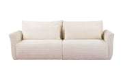 Sofa ILANO – Tkanina sztruksowa – kolor: Tilia