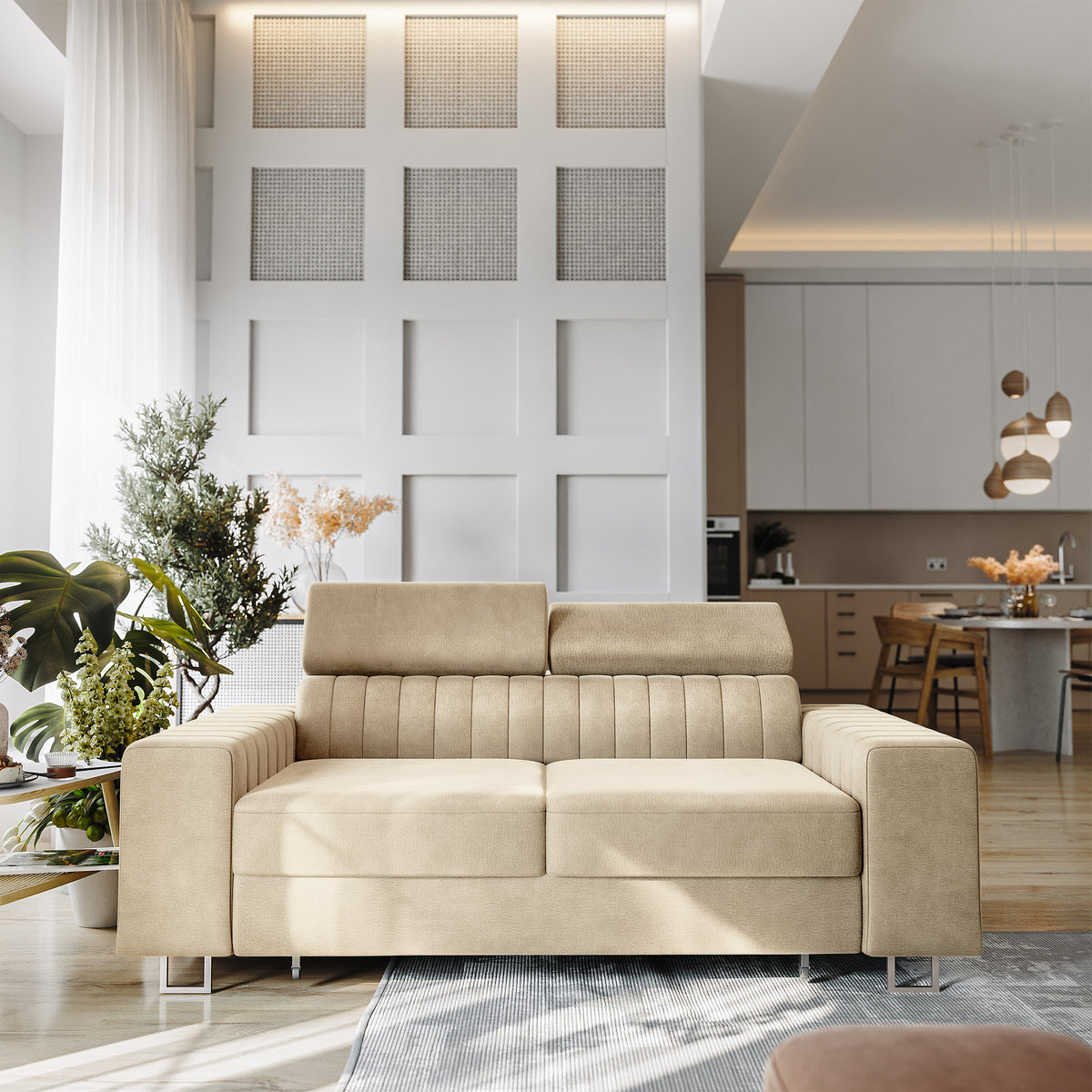 Masseno Sofa SOLAN z funkcją spania
