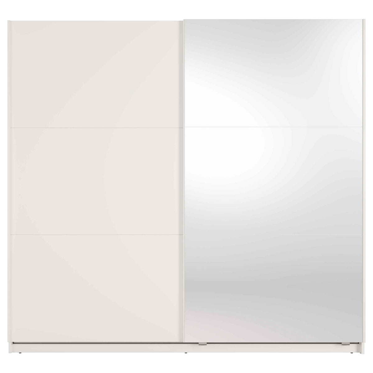WHITE-HD SZAFA LUXORA 12 2D BIALY+LUSTRO