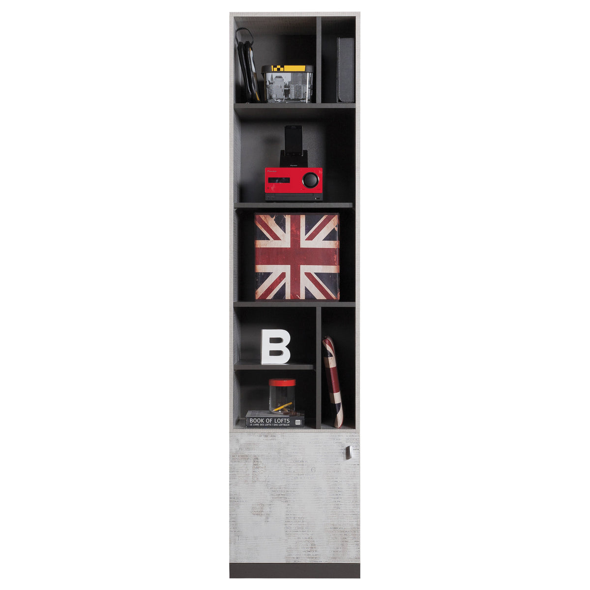 WHITE-HD TABLO SYSTEM 6 L-P GRAFIT+ENIGMA