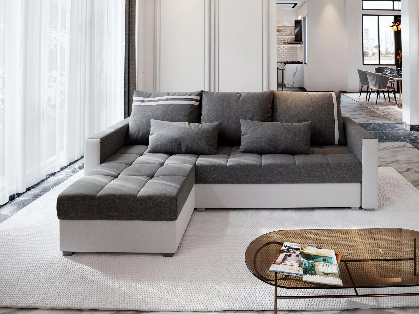 Narożnik LIMO, uniwersalny