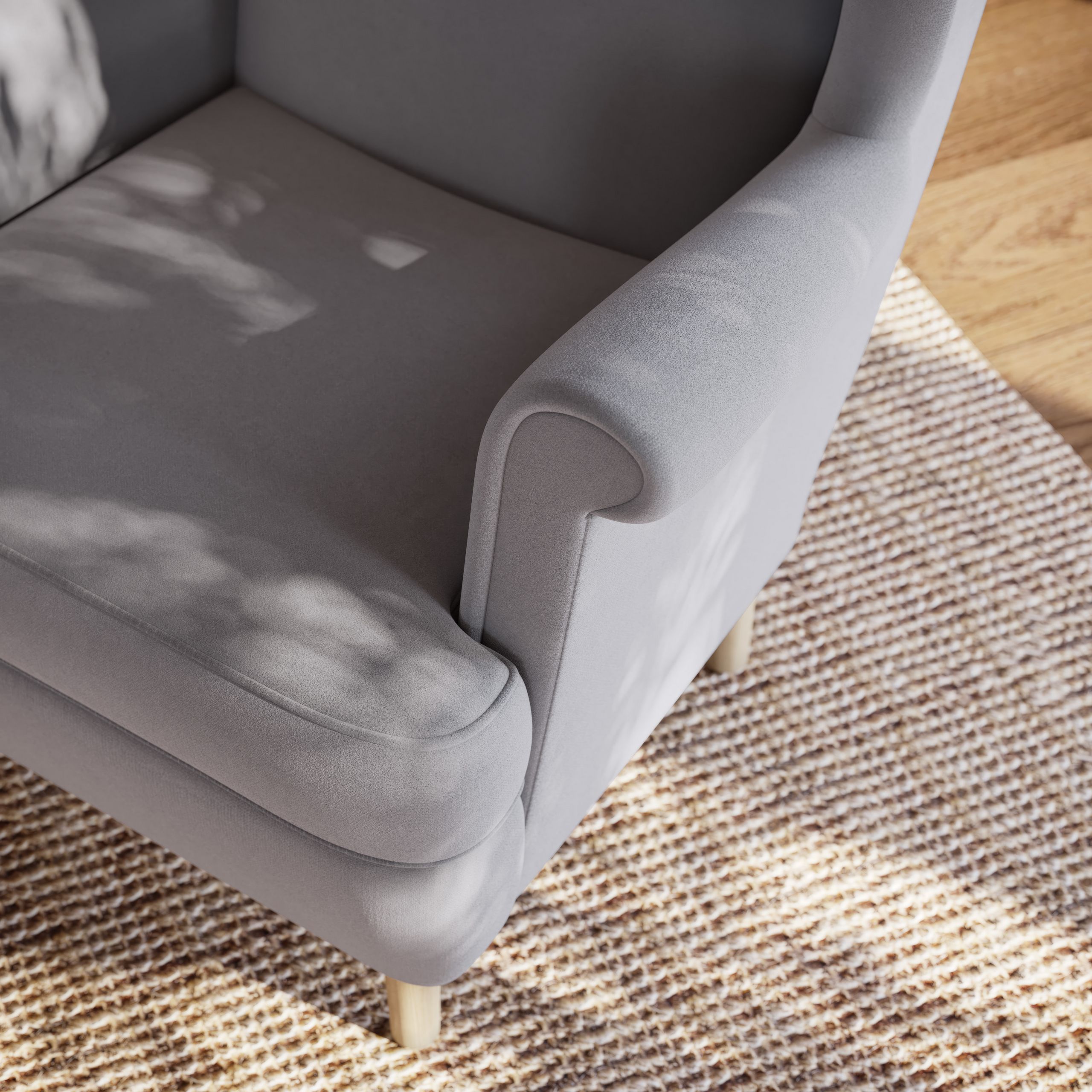 Prezentacja siedziska w uszaku LENTIO Prezentacja siedziska w uszaku LENTIO